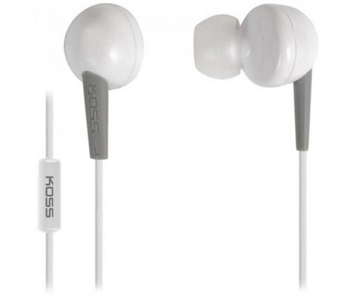 Наушники KOSS KEB6i White с микрофоном